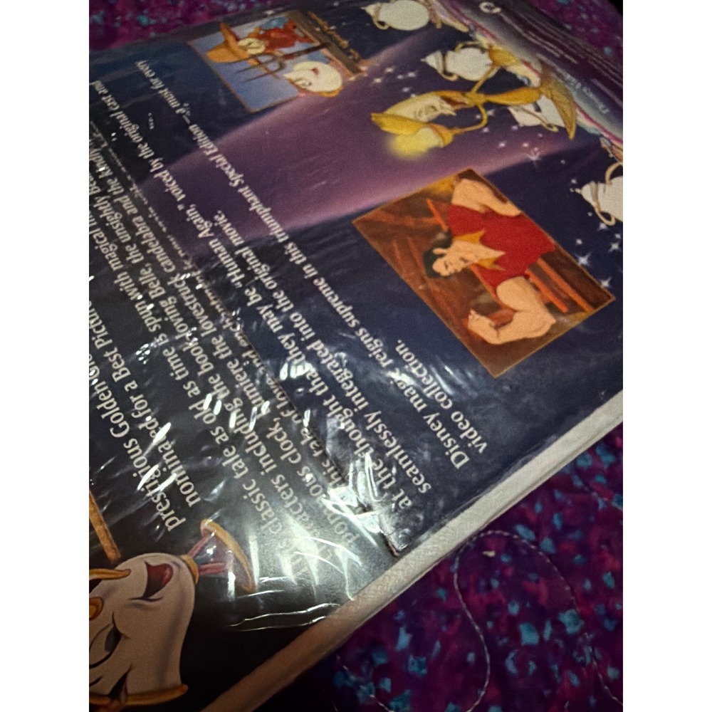 Disney Beauty and the Beast VHS Special Platinum Edition New Sealed Bonus CD-ROM - Picture 6 of 6
